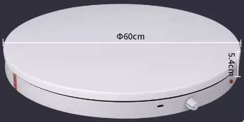 GO-3D 60cm / 24″ Large Motorized Photography / Display Turntable