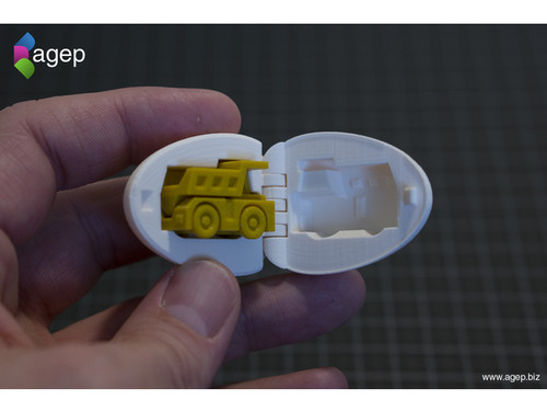 Surprise Egg #1 - Tiny Haul Truck