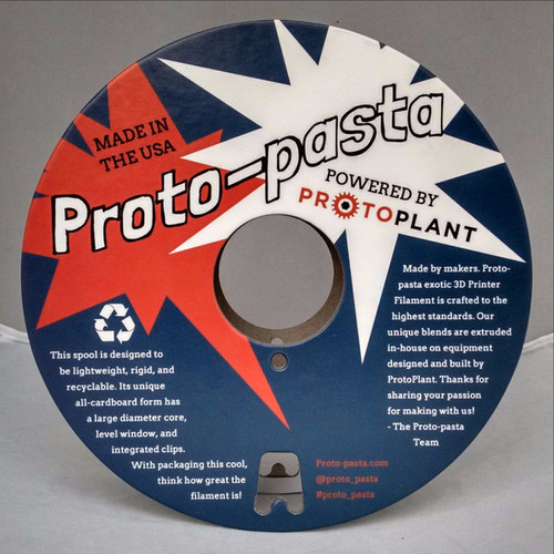 Proto-Pasta Polishable Stainless Steel PLA 3D Printing Filament 1.75mm (500 g)