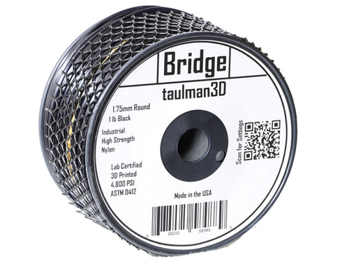 Taulman Nylon Bridge Filament (Black) - 1.75mm