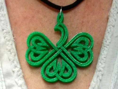 Celtic Clover Necklace & Pendant
