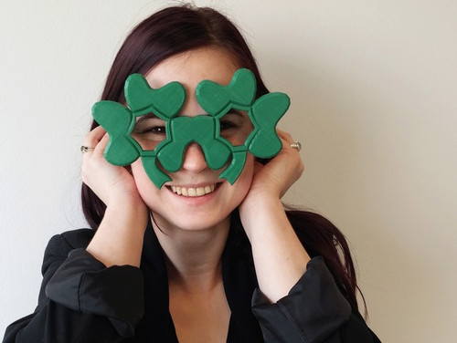 Shamrock glasses - Saint Patrick's Day