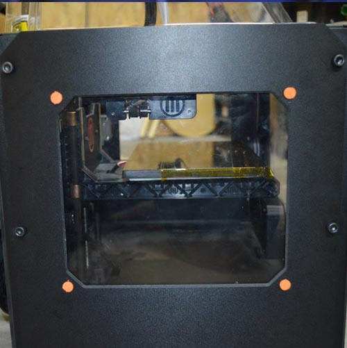 Window peg fix for Makerbot Replicator 2X