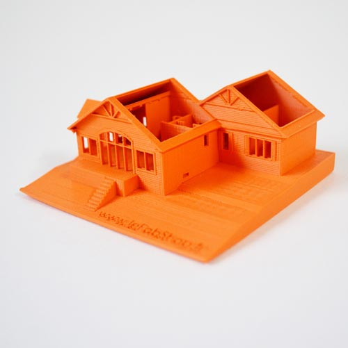 I printed my parent's house in Canada