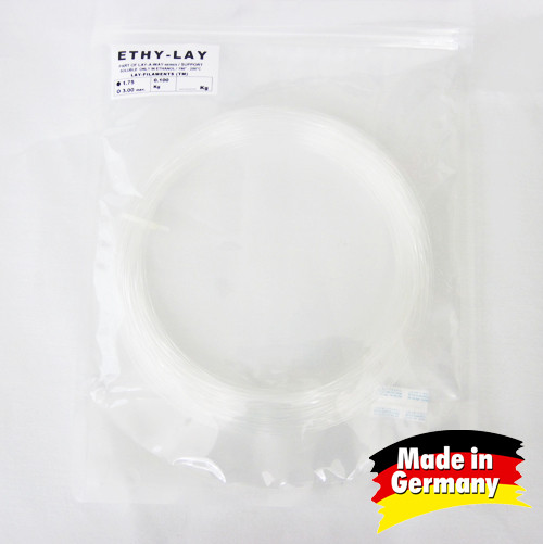 LAYAWAY ETHY-LAY Dissolvable Support 3d Printing Filament