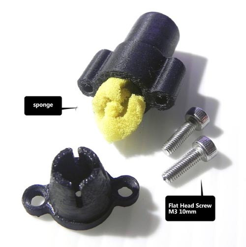 Dust Filter for Makerbot Replicator and FlashForge Creator