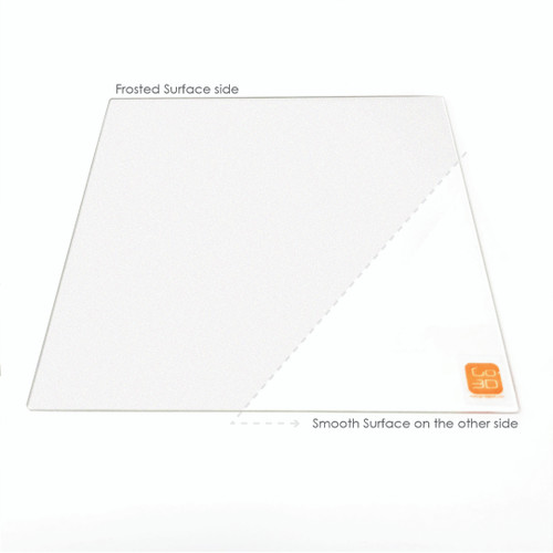 235mm x 235mm Frosted Borosilicate Glass Plate for Creality 3D Ender 3, 3 Pro, Ender 5 3D Printers