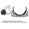 Motor Cooling Heat Sink (Black) for K1 K1max K1C & other Extruders with Similar Motor 