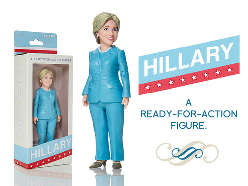 Hillary Action Figure Remix