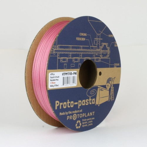 Proto-Pasta Metallic HTPLA - Cupid's Crush Pink 3D Printing Filament 1.75mm (500 g)