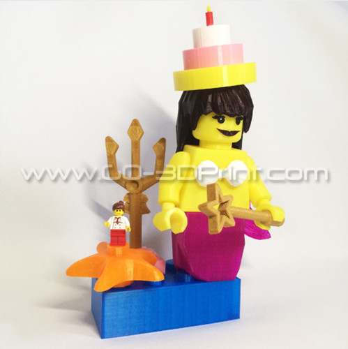 Unleash Your Creativity: Building Giant Mermaid LEGO Birthday Gifts Using 3D Printing