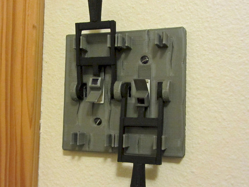 Frankenstein Light Switch Plate