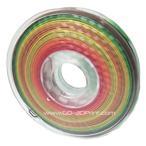 Multi Color Gradient 3D Printing PLA Filament 500g