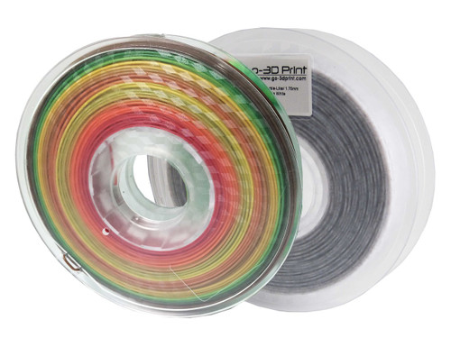 Multi Color and Marble Texture 3D Printing PLA Filament Bundle 1.75mm 2x500g