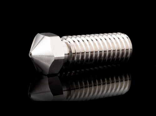 0.4mm Copper Plated Nozzle for Volcano Hotend M6 Thread 3D Printer 