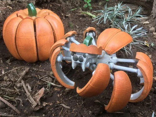 Halloween Pumpkin Spider Transformer